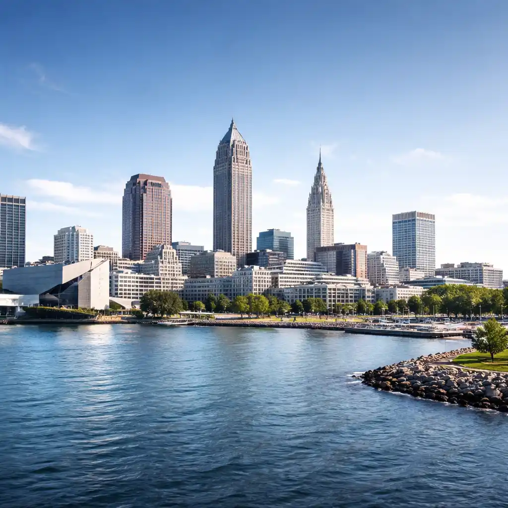 Ohio road and landscape